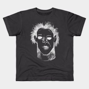 The Devil’s Eyes (white ink) Kids T-Shirt